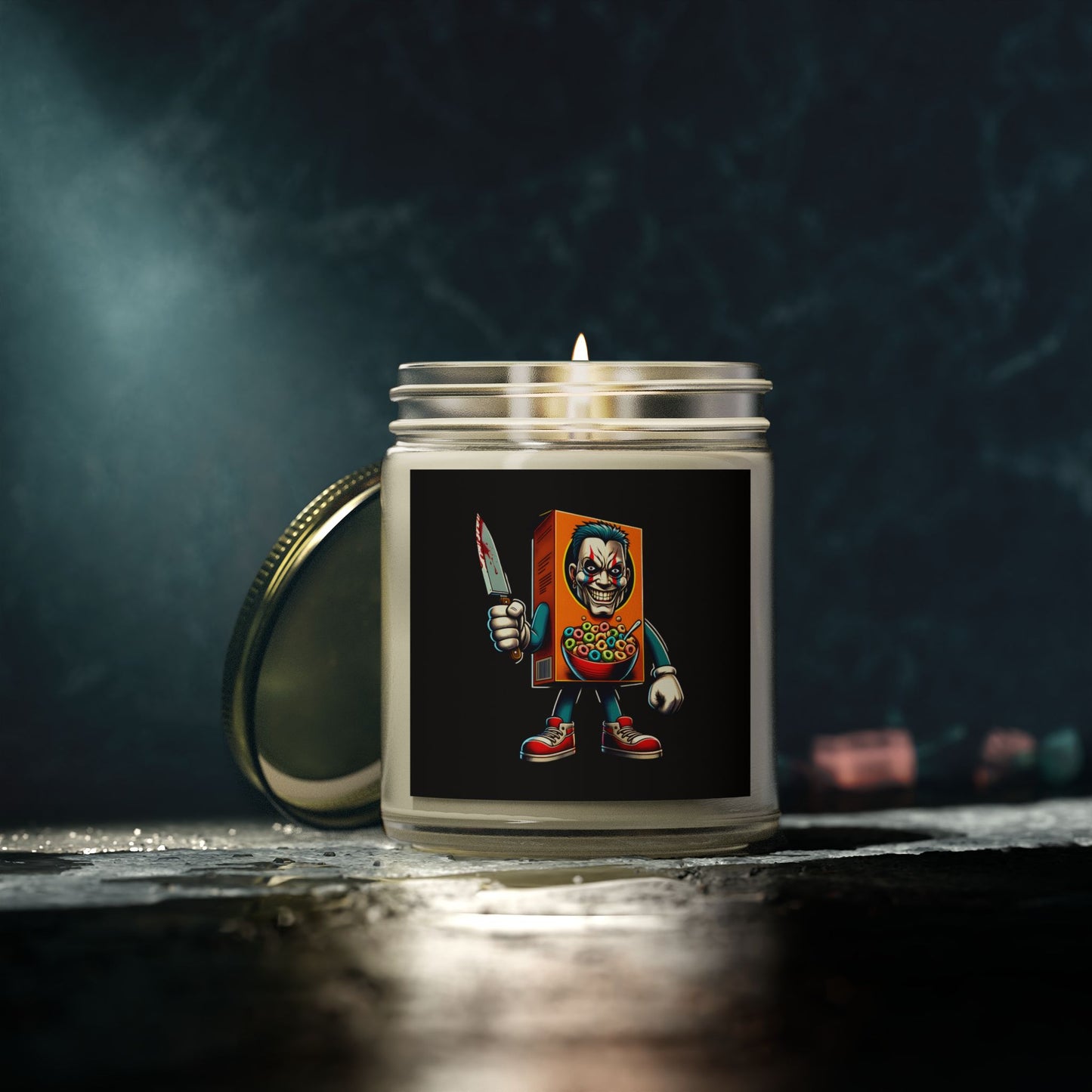 Scented Candle - Cereal Killer Character Design (4oz, 9oz)