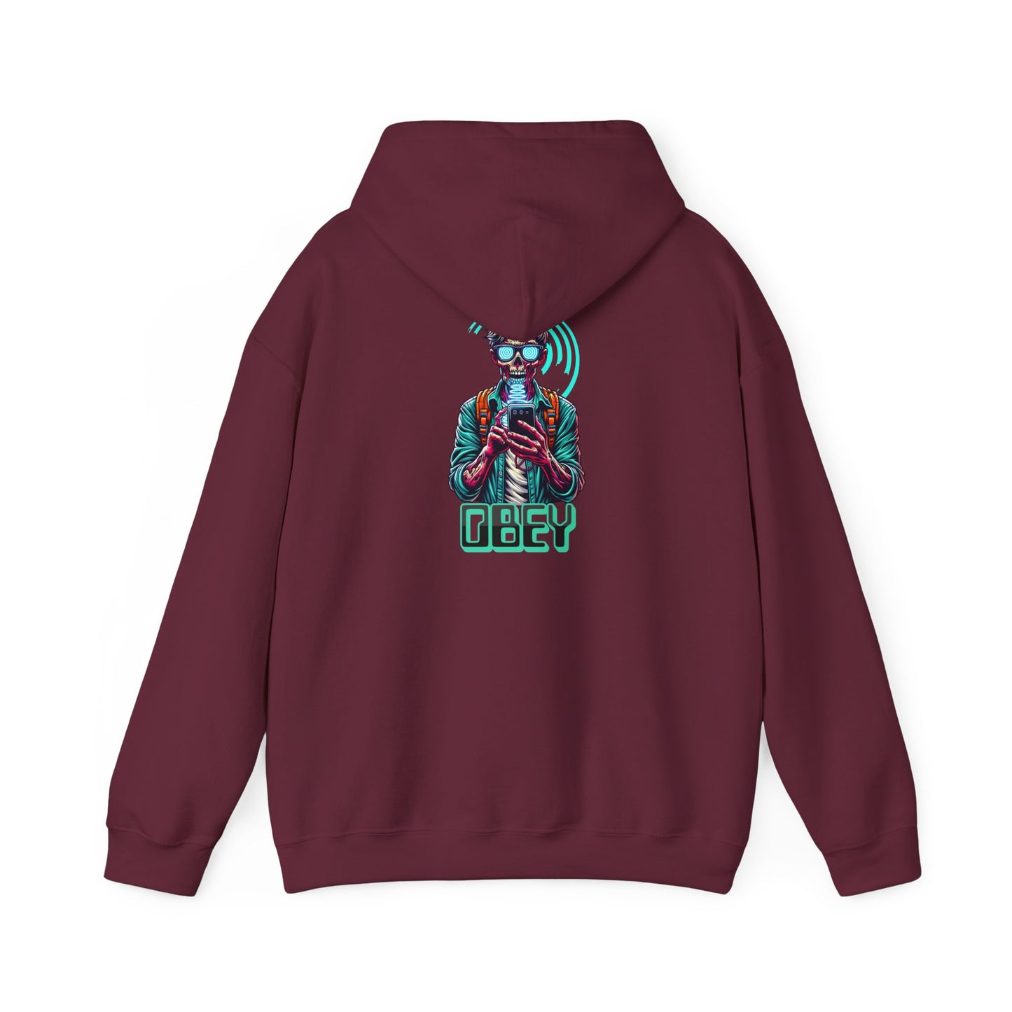 Sci Fi Brain Washing They Live Inspired Design Heavy Blend Hoodie