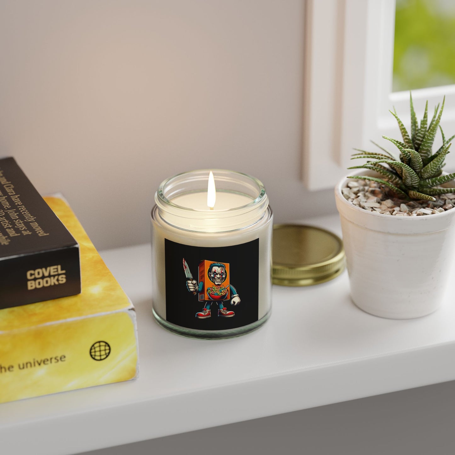 Scented Candle - Cereal Killer Character Design (4oz, 9oz)
