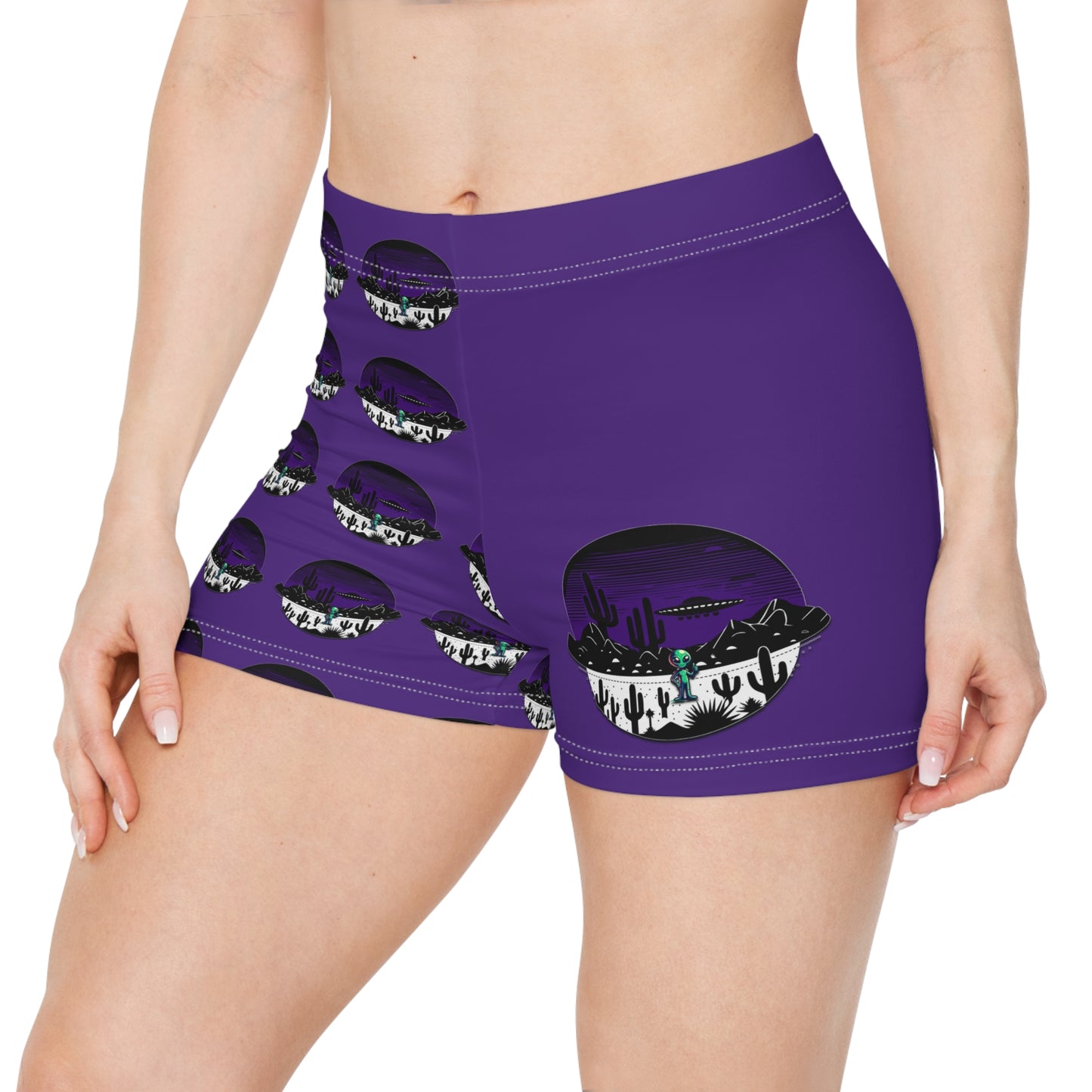 Alien UFO Women's Shorts