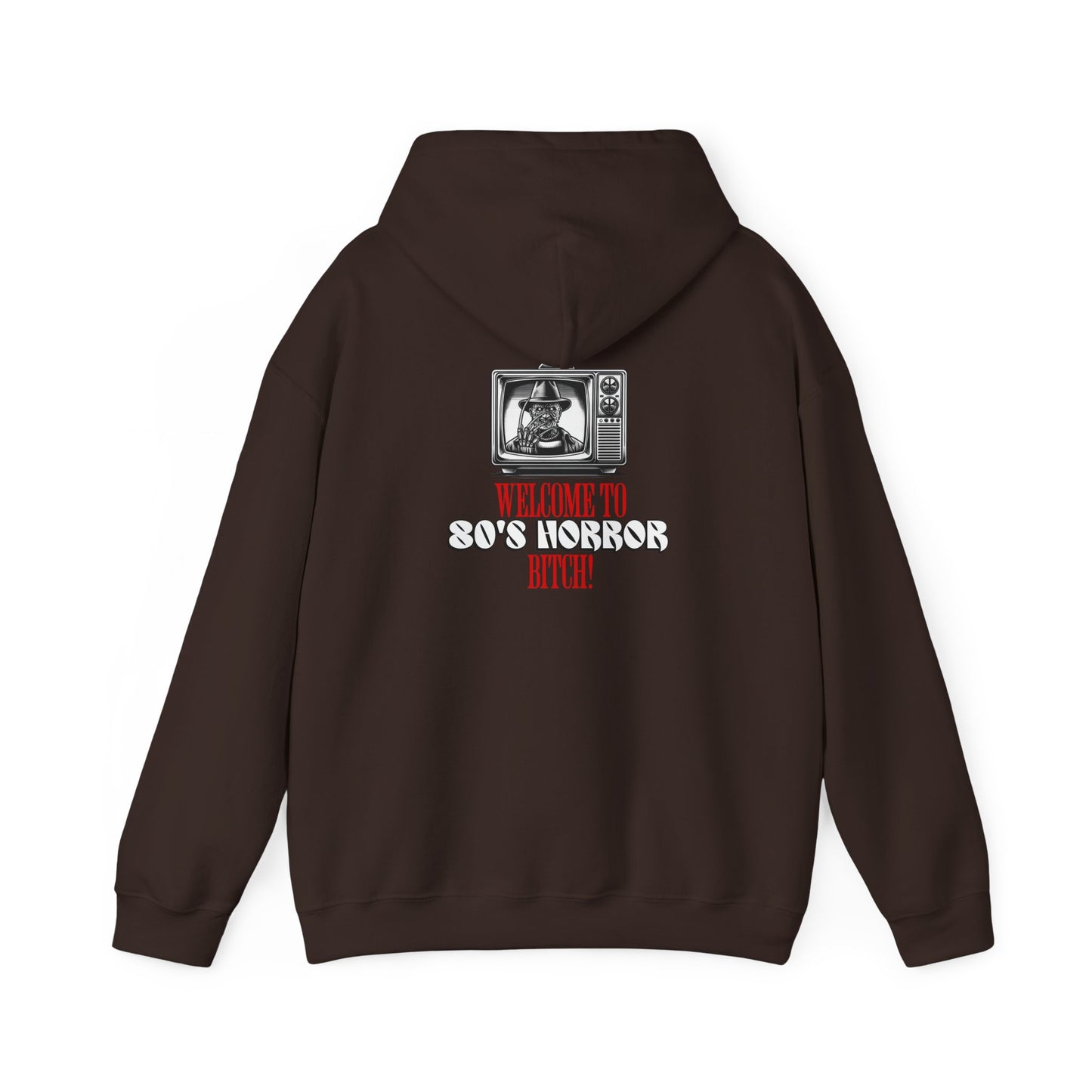 Welcome To 80's Horror B*tch! Cozy Unisex Hoodie