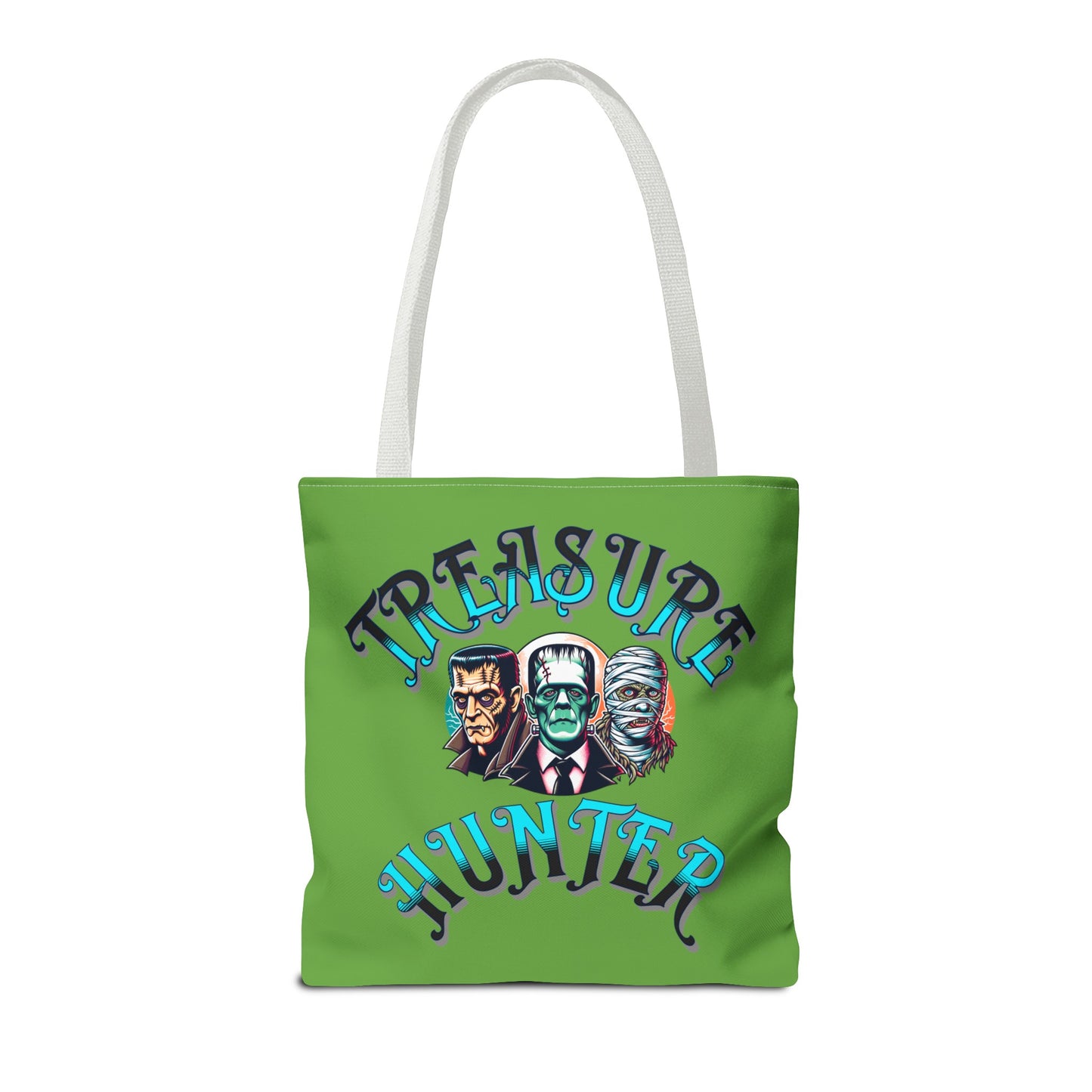 Treasure Hunter Vintage Monster Collector Tote Bag (AOP) Retro Toys Travel