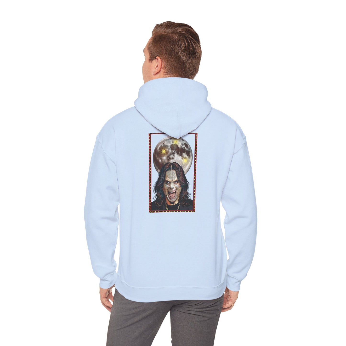 Ozzy Bark At The Moon Hoodie - Heavy Blend™ Hoodie
