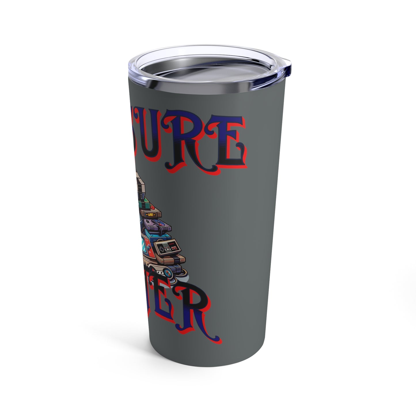 Video Game Treasure Hunter Tumbler 20oz Gamer On The Go