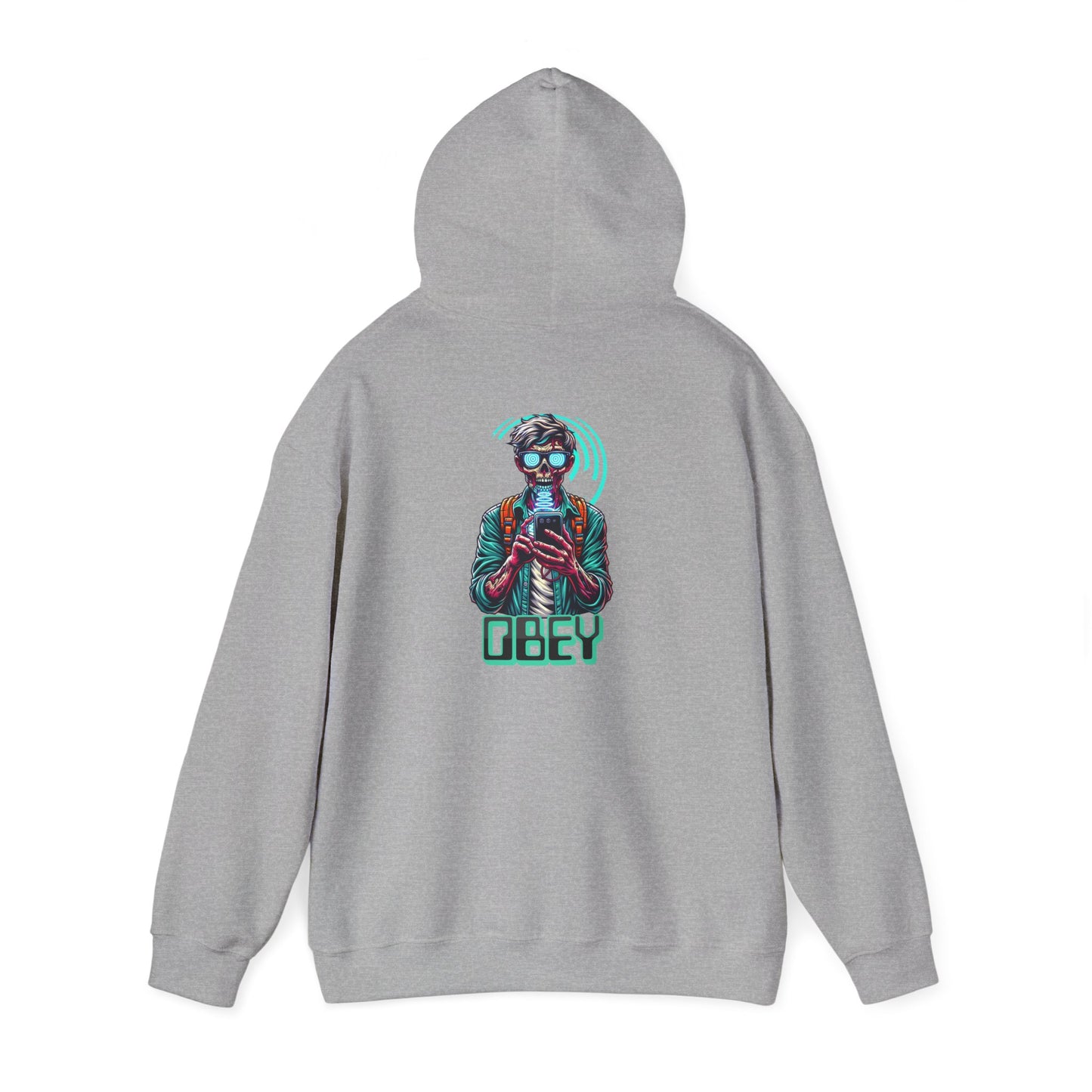 Sci Fi Brain Washing They Live Inspired Design Heavy Blend Hoodie