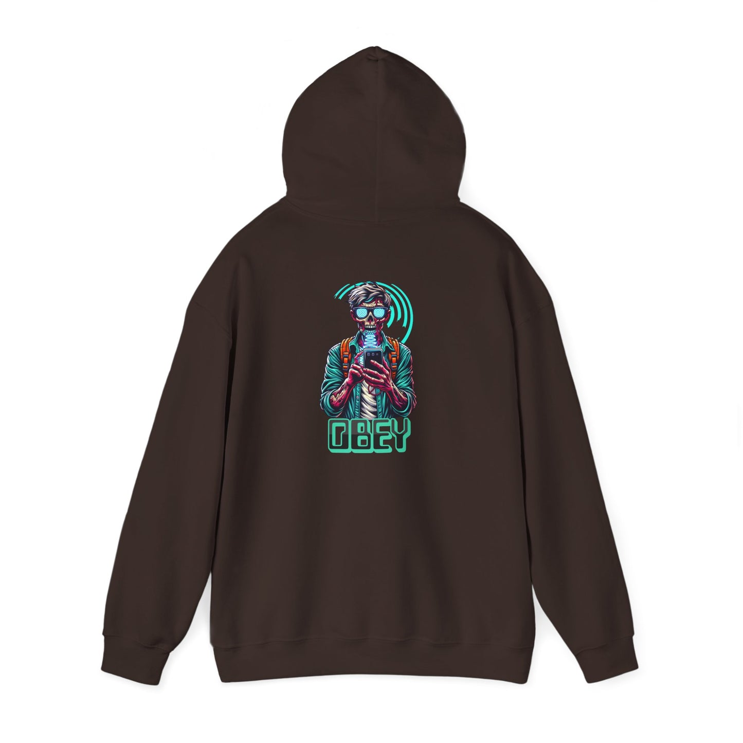 Sci Fi Brain Washing They Live Inspired Design Heavy Blend Hoodie