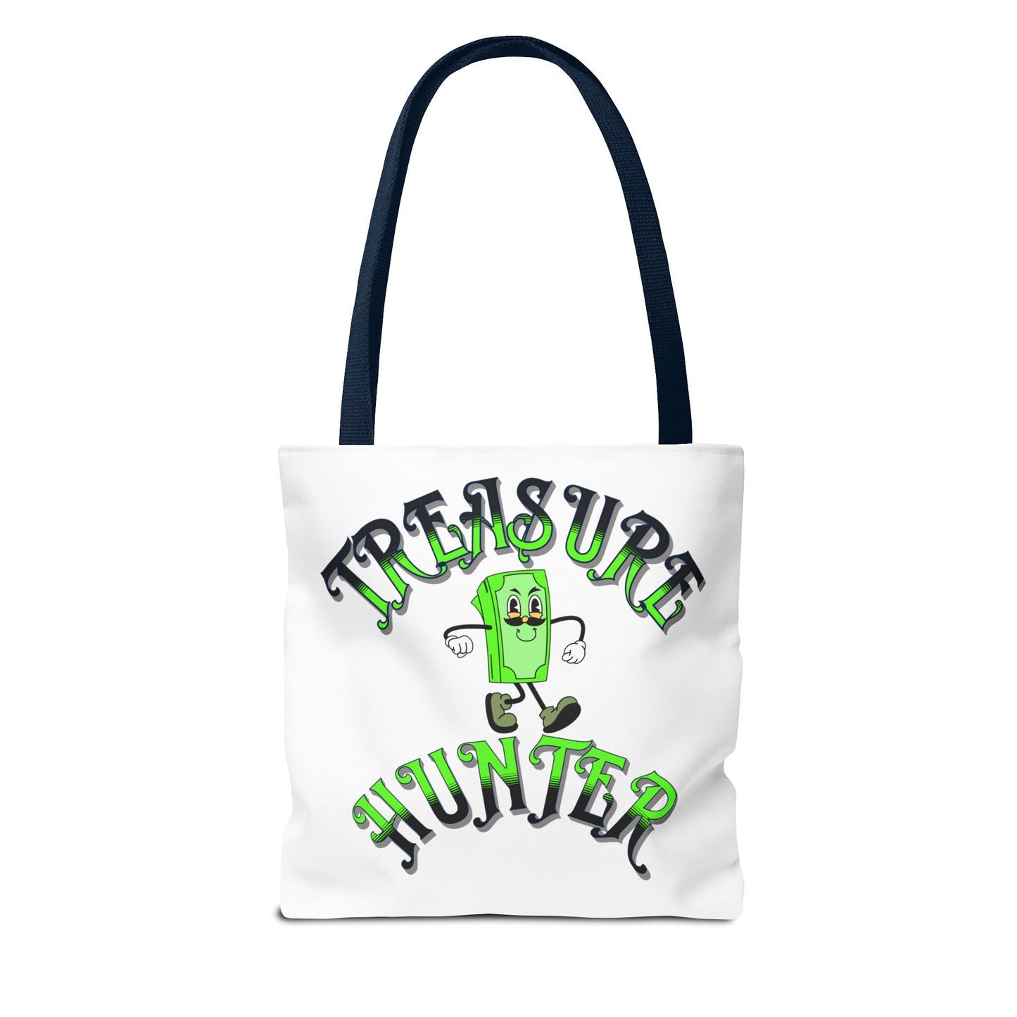 Treasure Hunter Money Man Collector Tote Bag (AOP) Cash Bag
