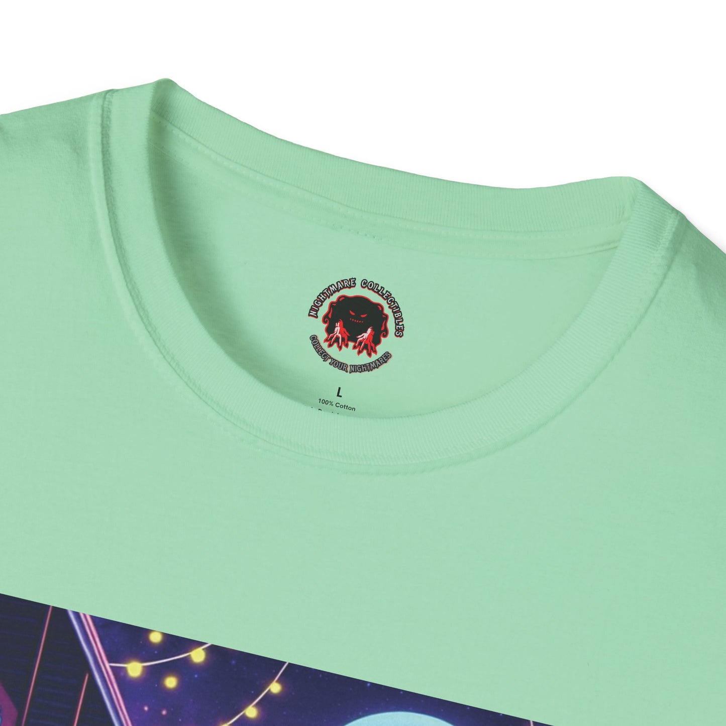 Alien Party Unisex T-Shirt - Party Like It's 2099 Design