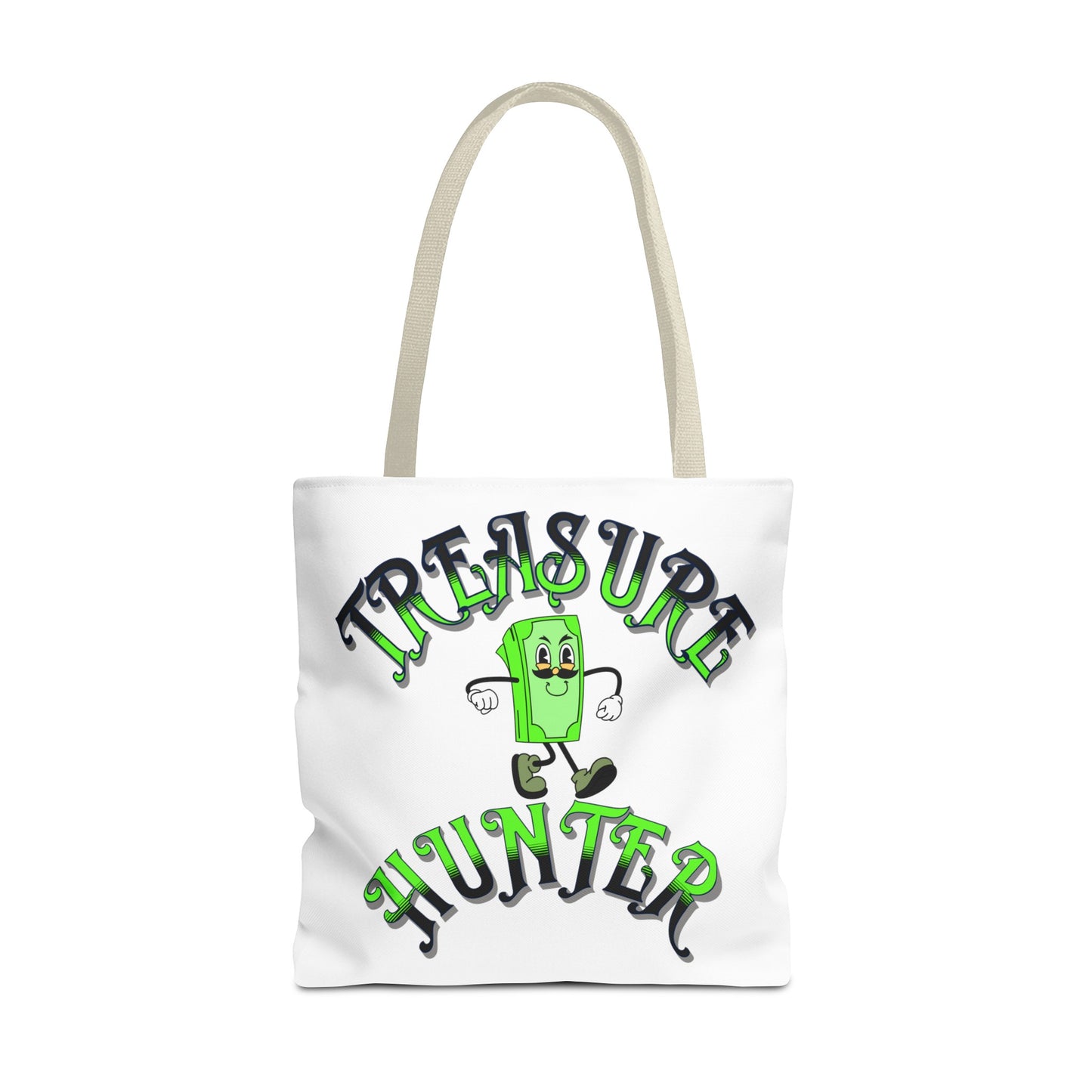 Treasure Hunter Money Man Collector Tote Bag (AOP) Cash Bag