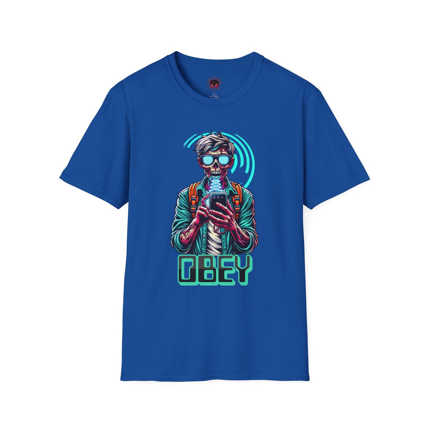 Brain Washing "Obey" Cell Phone Design - Unisex T-Shirt
