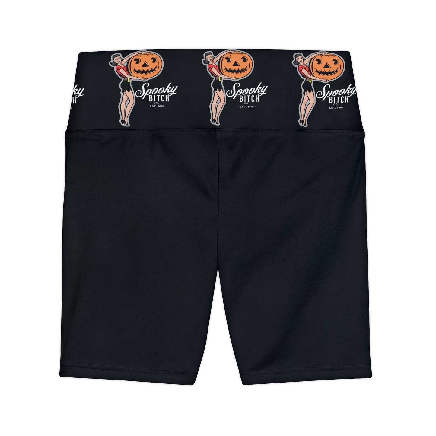 Workout Shorts - Spooky Bitch Co Witchy Summerween Design