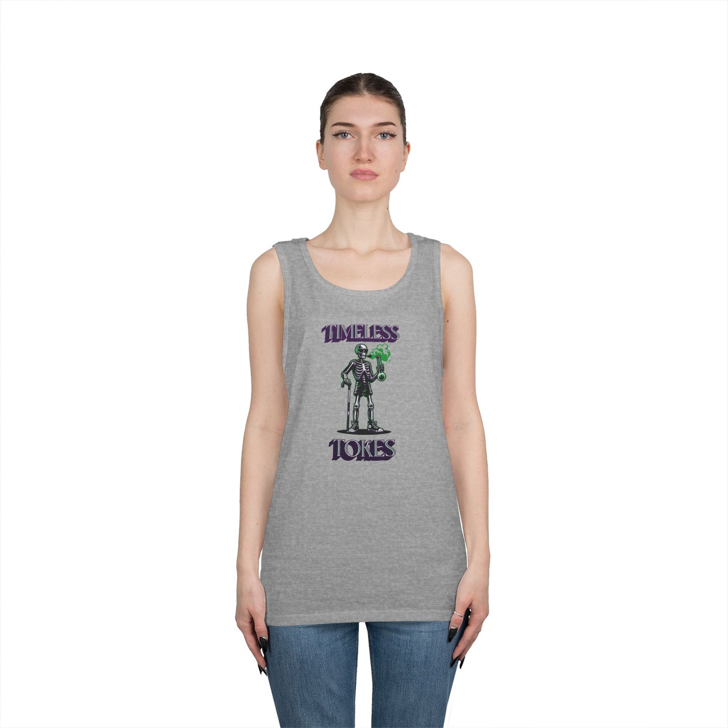 Skeleton Tank Top Timeless Tokes 420 Fun