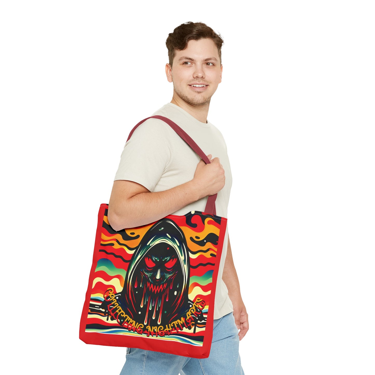 Horradelic Grabble Collecting Nightmares Shoulder Carry Tote Bag (AOP)