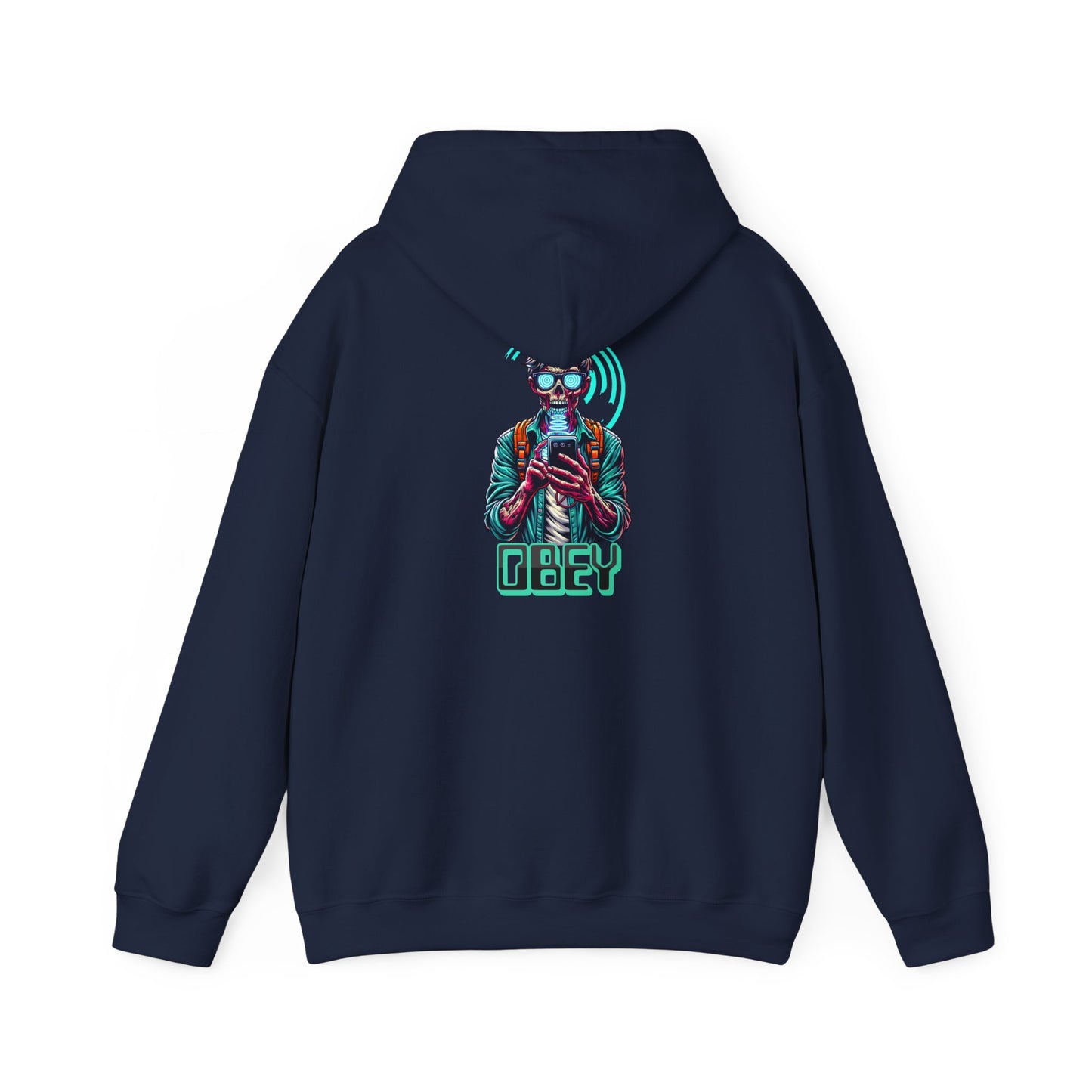 Sci Fi Brain Washing They Live Inspired Design Heavy Blend Hoodie