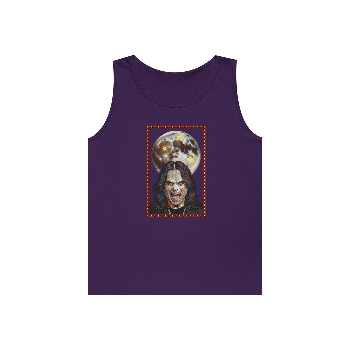 Ozzy Bark at the Moon Unisex Tank Top