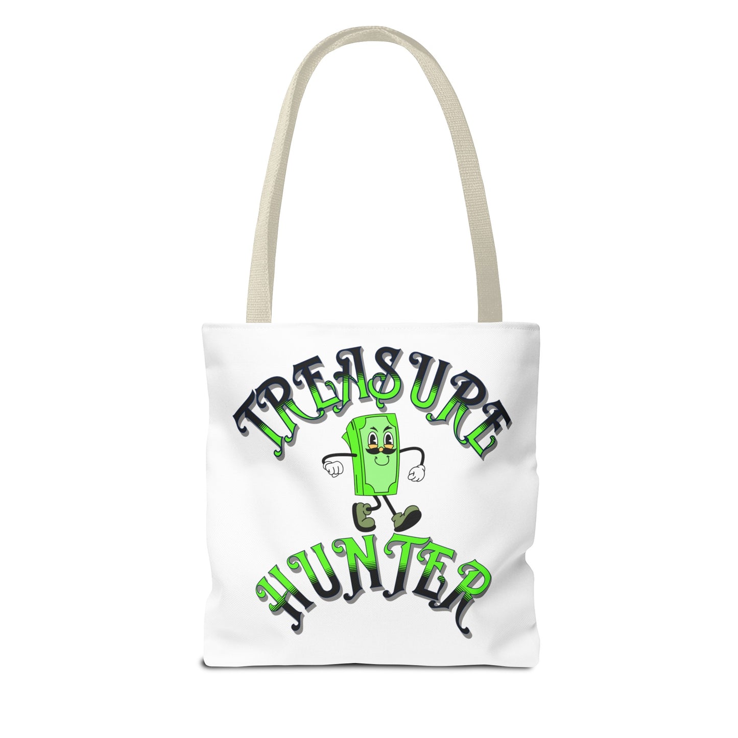 Treasure Hunter Money Man Collector Tote Bag (AOP) Cash Bag