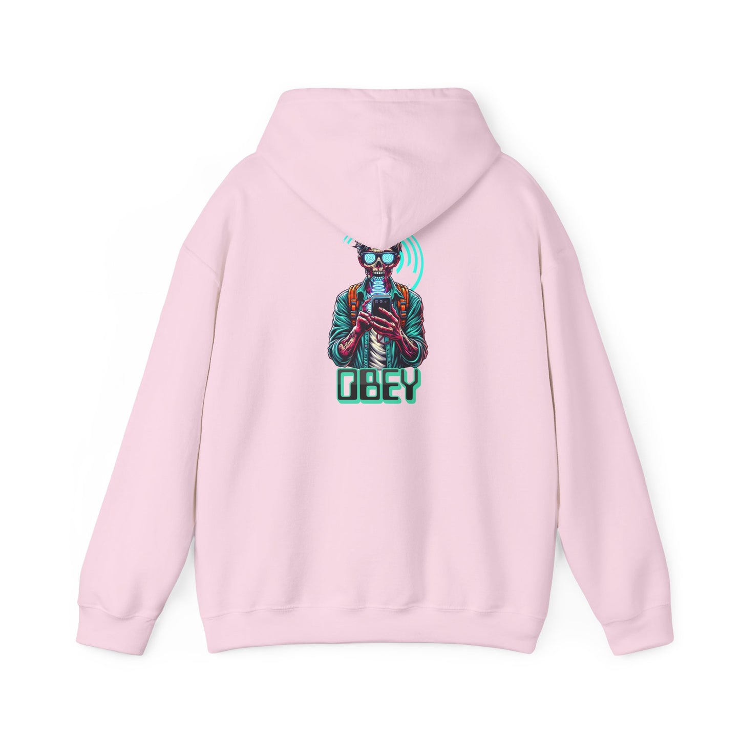 Sci Fi Brain Washing They Live Inspired Design Heavy Blend Hoodie