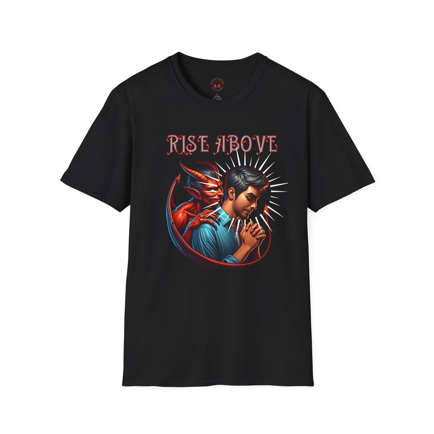 Devil Whisper Rise Above Unisex T-Shirt