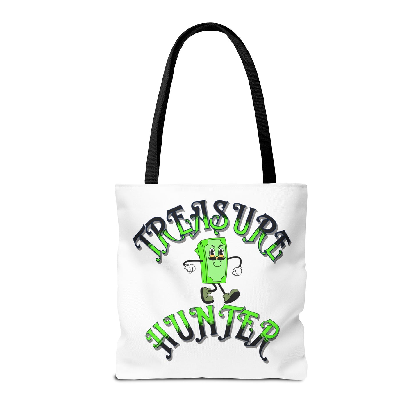Treasure Hunter Money Man Collector Tote Bag (AOP) Cash Bag