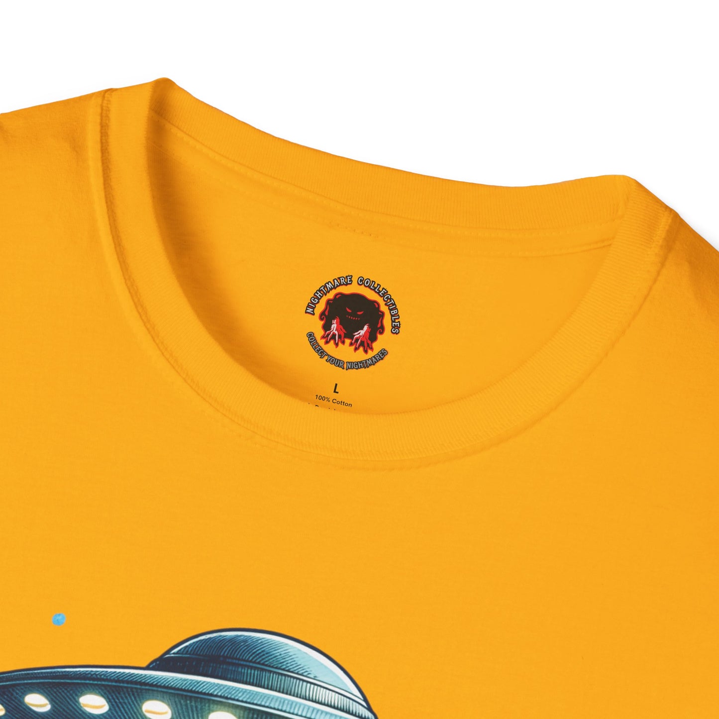 Summerween UFO Beach Day Unisex Soft style T-Shirt