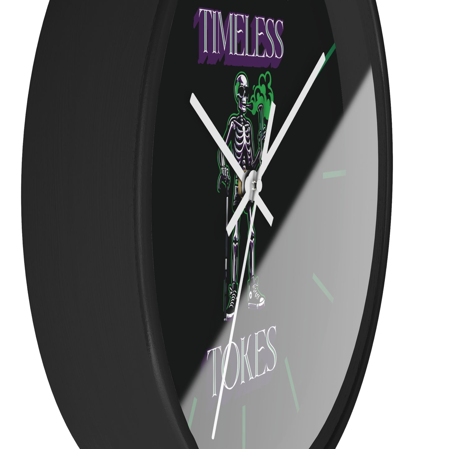 Timeless Tokes Skeleton Wall Clock