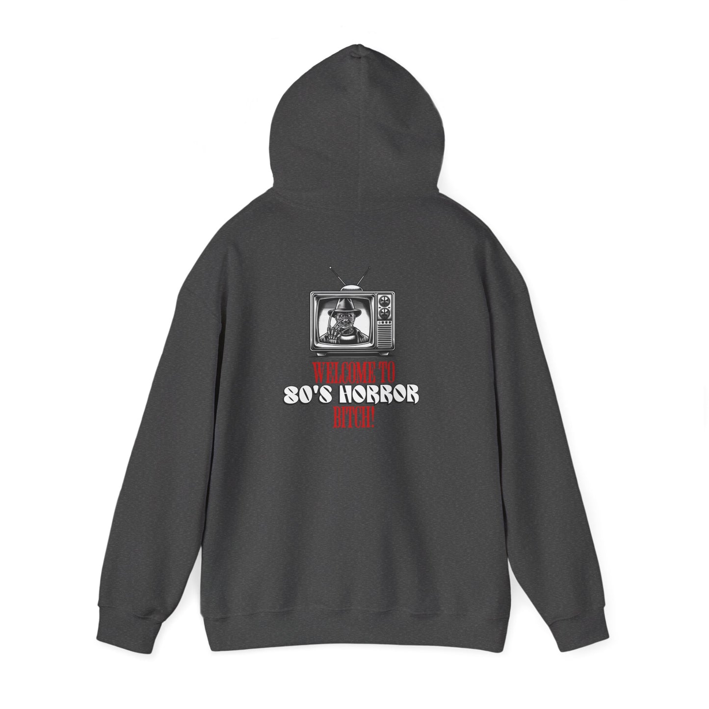 Welcome To 80's Horror B*tch! Cozy Unisex Hoodie