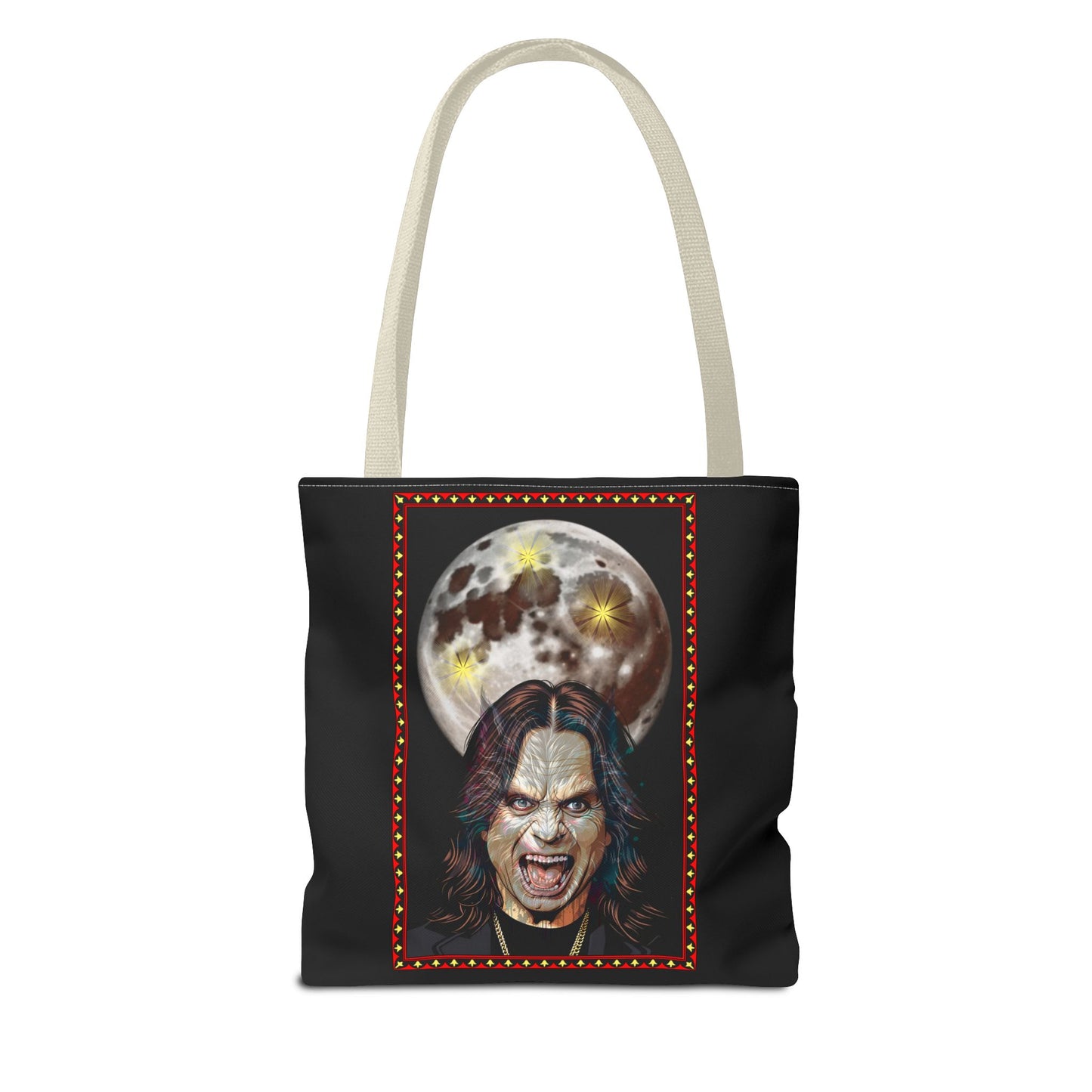 Ozzy Bark At The Moon Tote Bag
