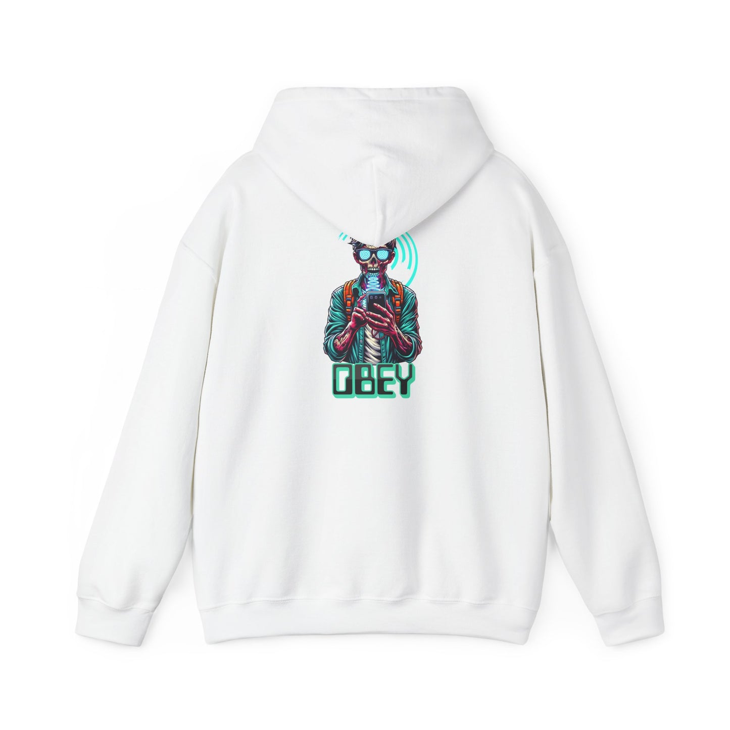 Sci Fi Brain Washing They Live Inspired Design Heavy Blend Hoodie