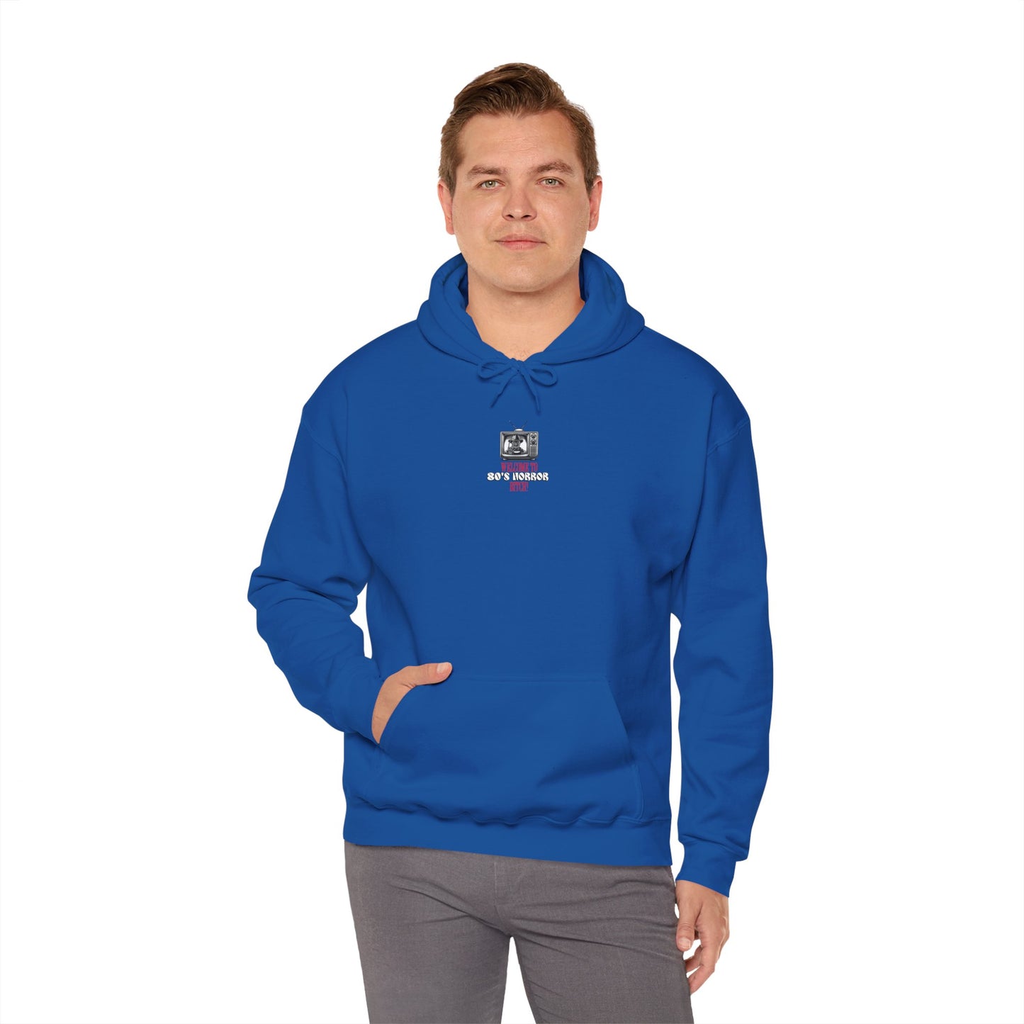 Welcome To 80's Horror B*tch! Cozy Unisex Hoodie
