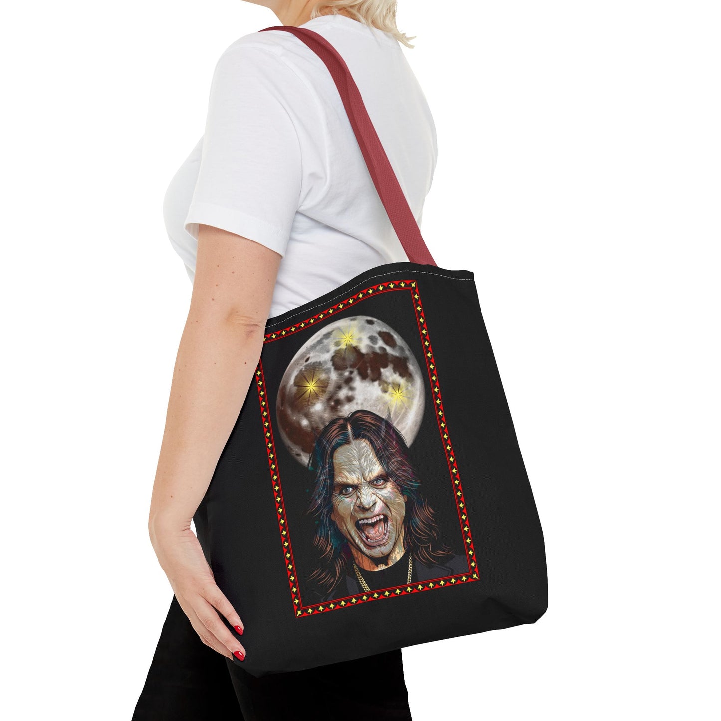 Ozzy Bark At The Moon Tote Bag