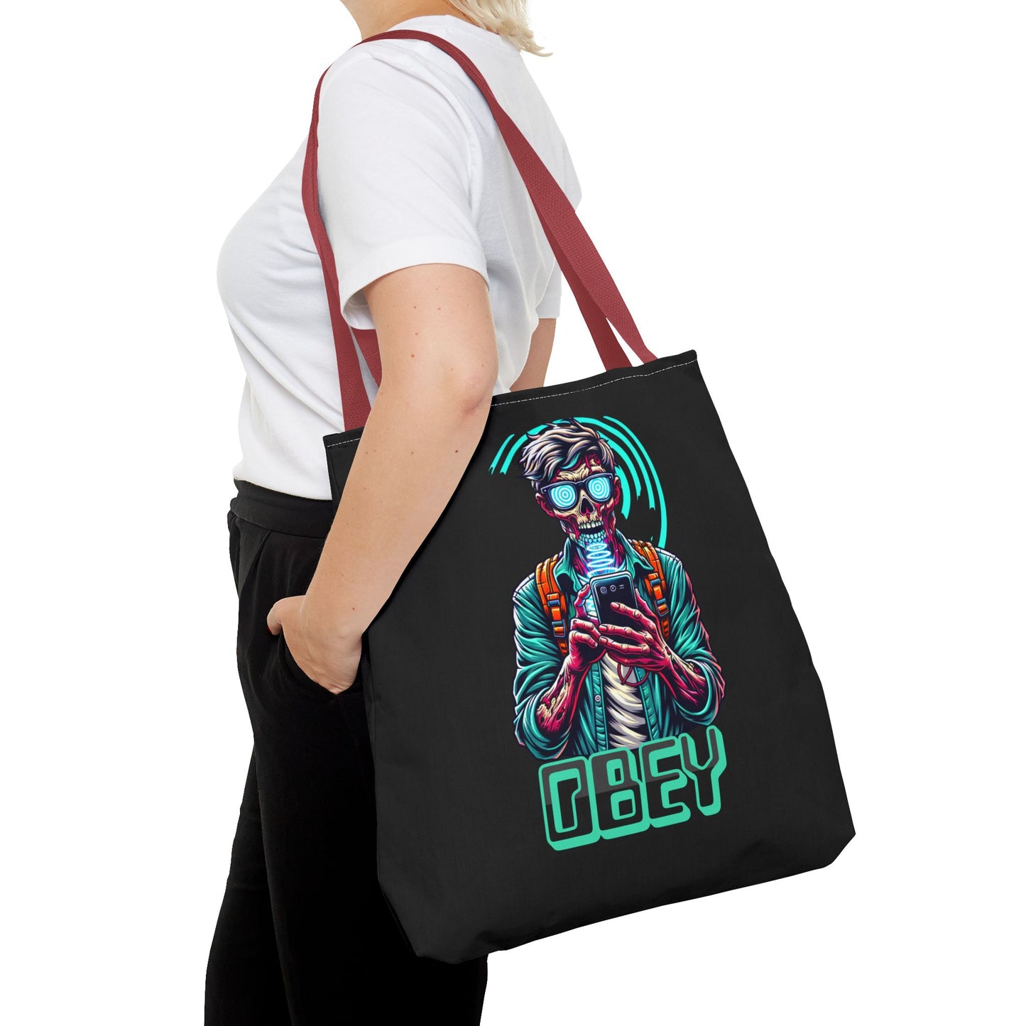Brain Washing, They Live, Sci Fi Design - Tote Bag