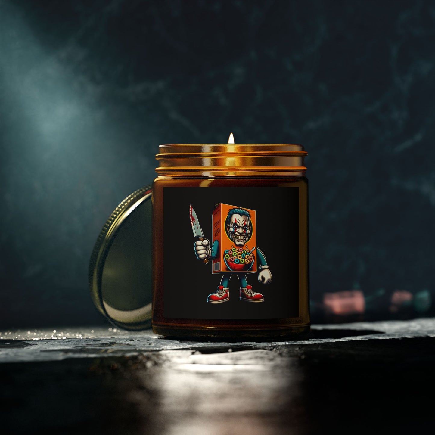 Scented Candle - Cereal Killer Character Design (4oz, 9oz)