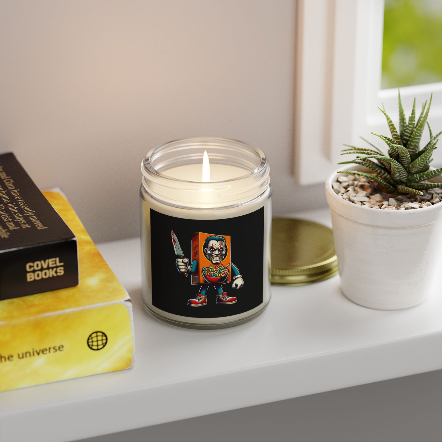 Scented Candle - Cereal Killer Character Design (4oz, 9oz)