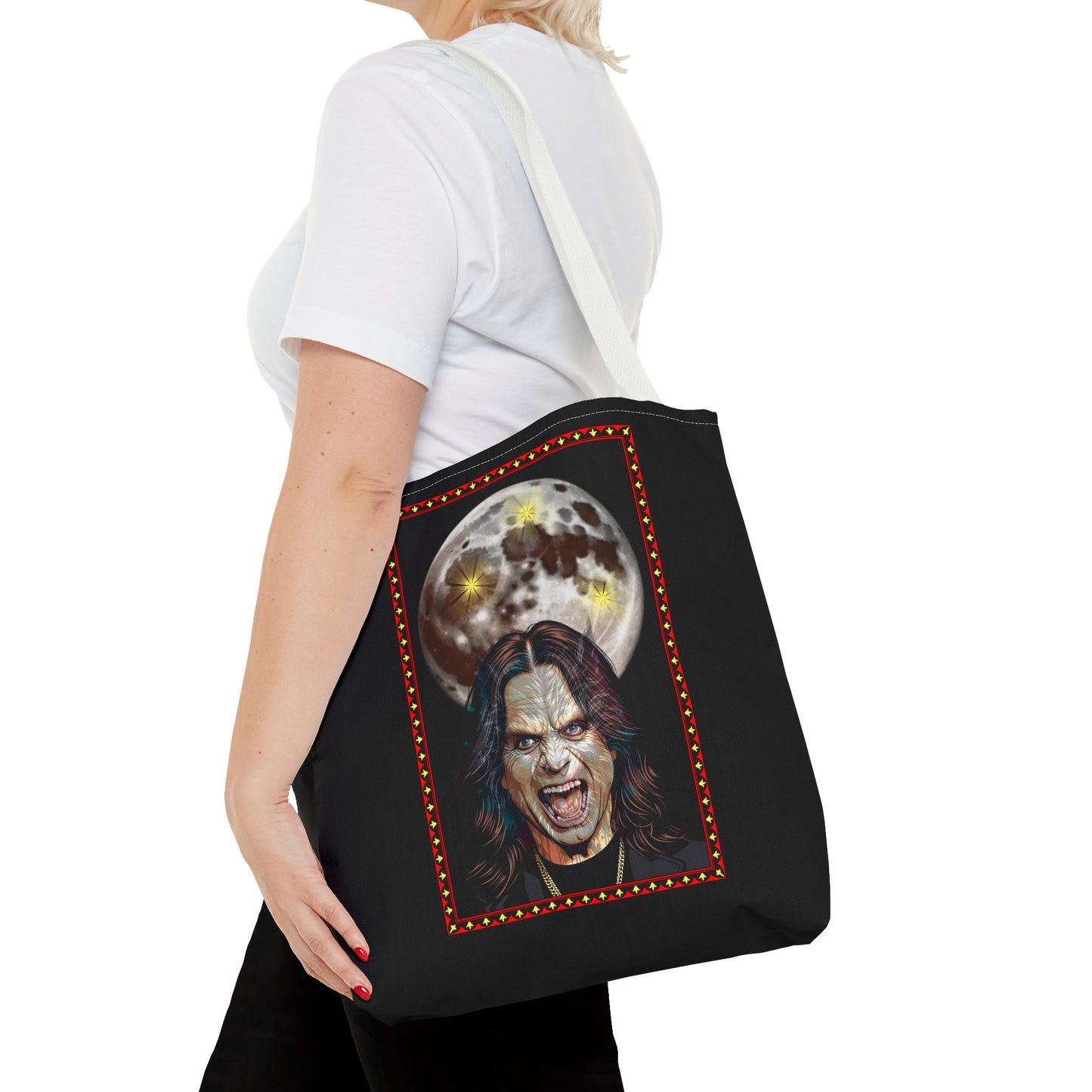Ozzy Bark At The Moon Tote Bag