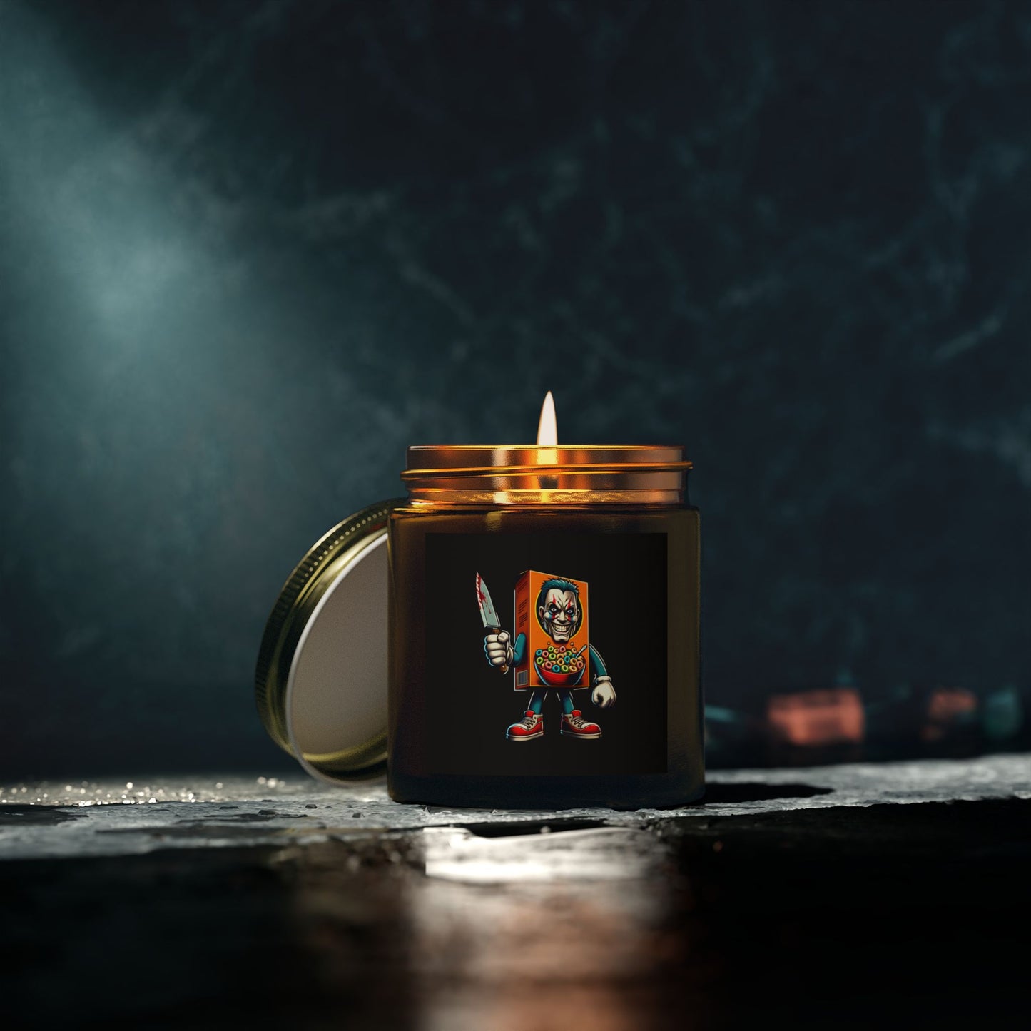 Scented Candle - Cereal Killer Character Design (4oz, 9oz)