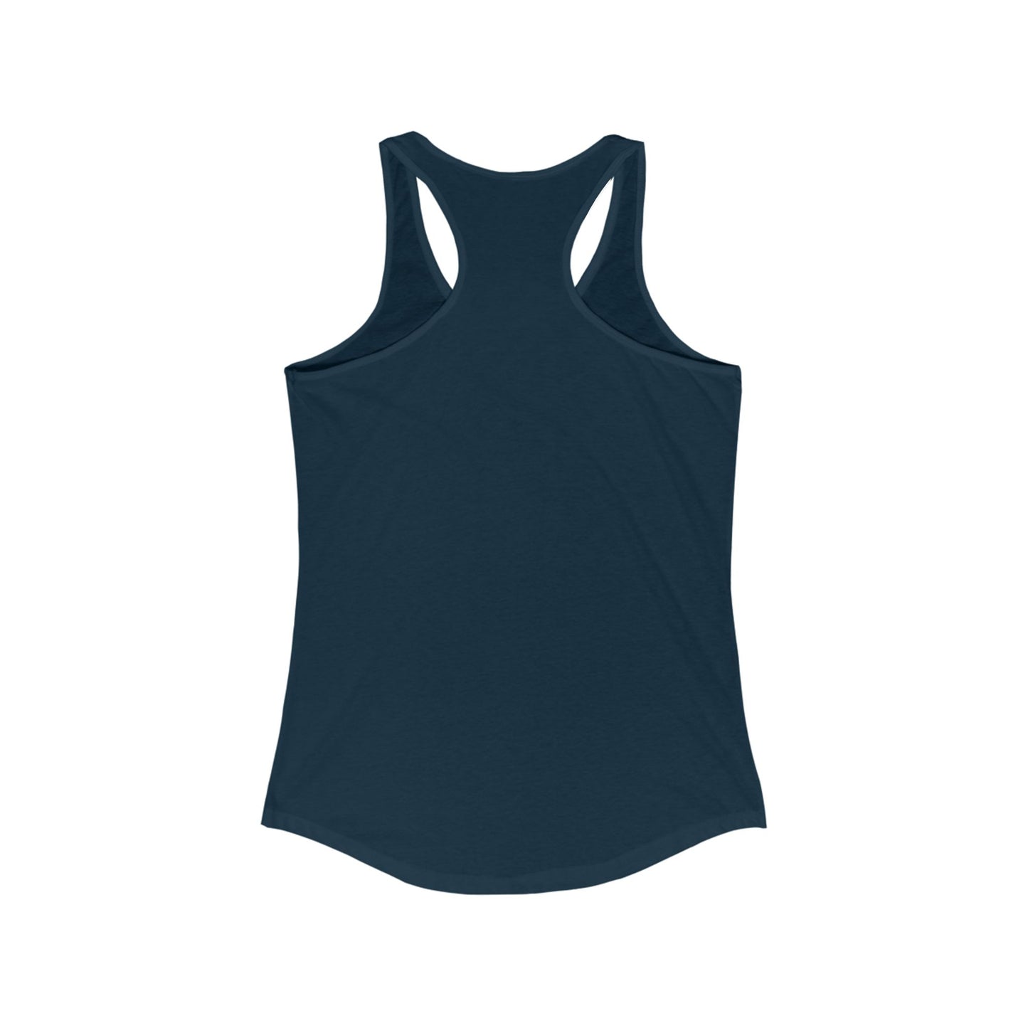 Late Night Devil Talk Show Horror Womens Ideal Racerback Tank