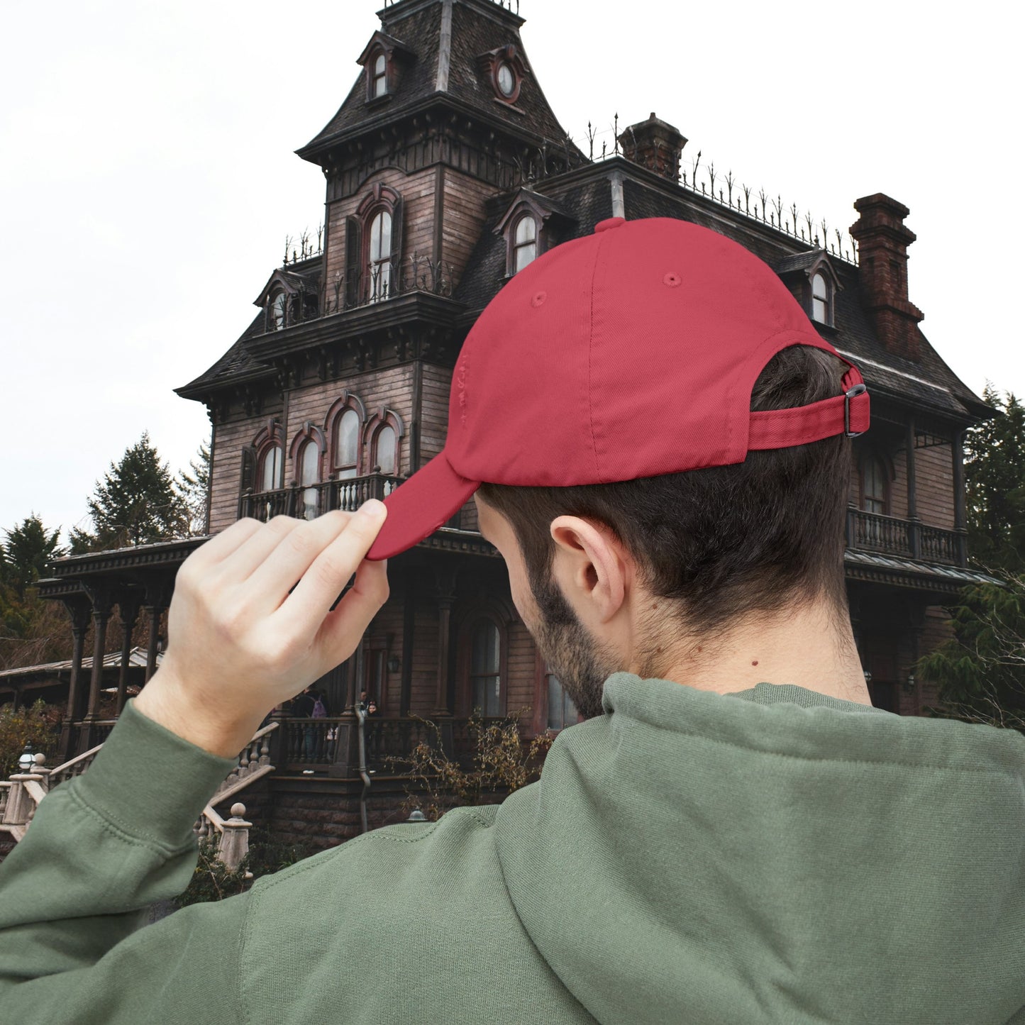 Treasure Hunter Monster Figure Collector Unisex Distressed Cap Horror Fun Hat Convention Toy Show
