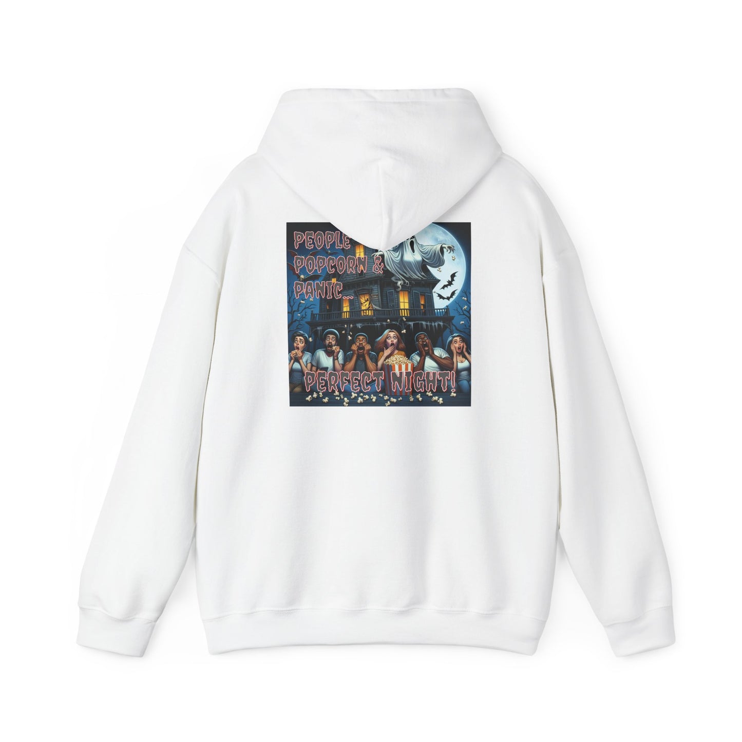 Horror Movie Night Unisex Heavy Blend™ Hooded Sweatshirt