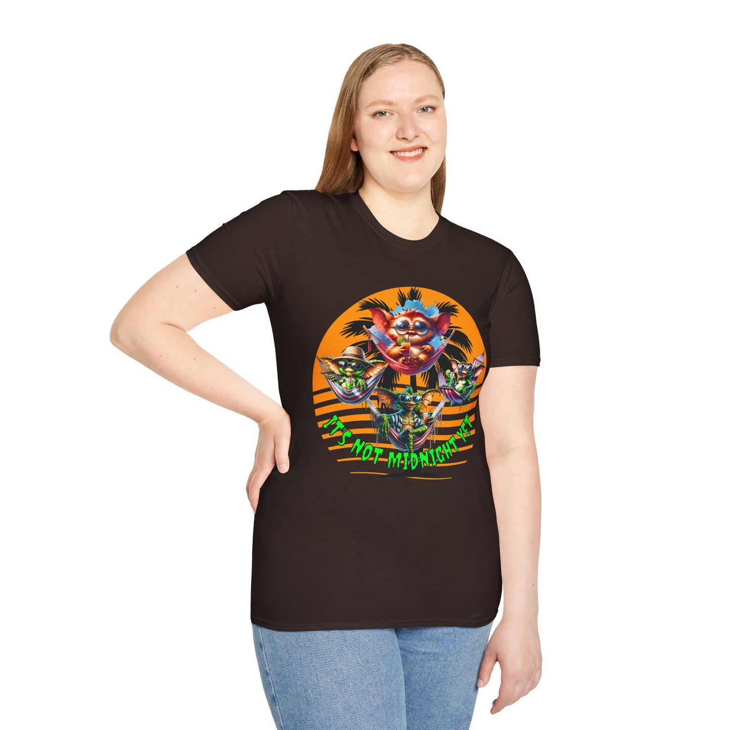 Summerween It's Not Midnight Yet Unisex Soft Style T-Shirt