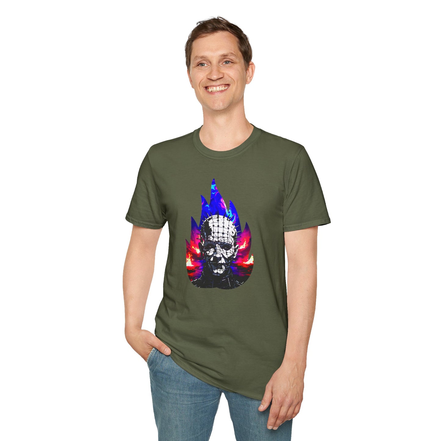 Welcome To Hell! Pinhead Horror Tee