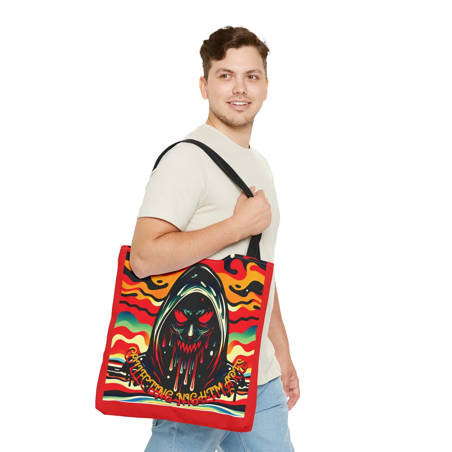 Horradelic Grabble Collecting Nightmares Shoulder Carry Tote Bag (AOP)