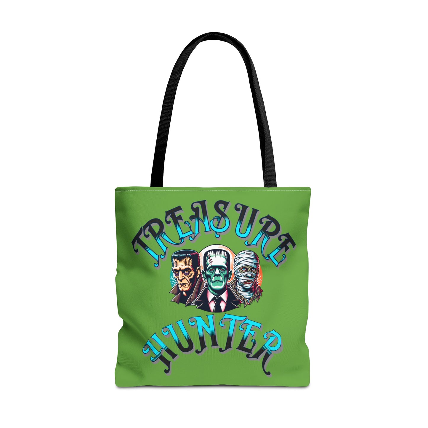 Treasure Hunter Vintage Monster Collector Tote Bag (AOP) Retro Toys Travel
