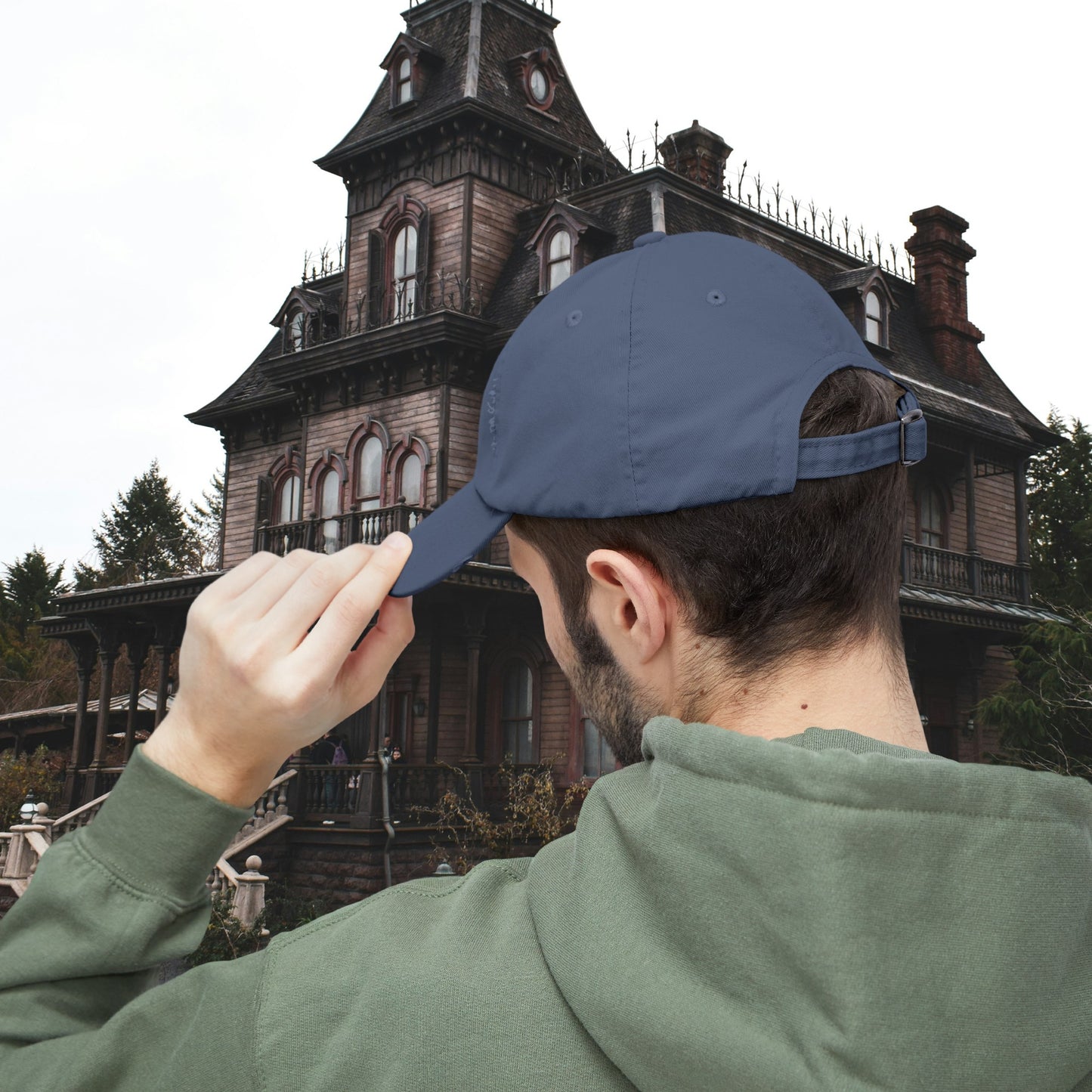 Treasure Hunter Monster Figure Collector Unisex Distressed Cap Horror Fun Hat Convention Toy Show