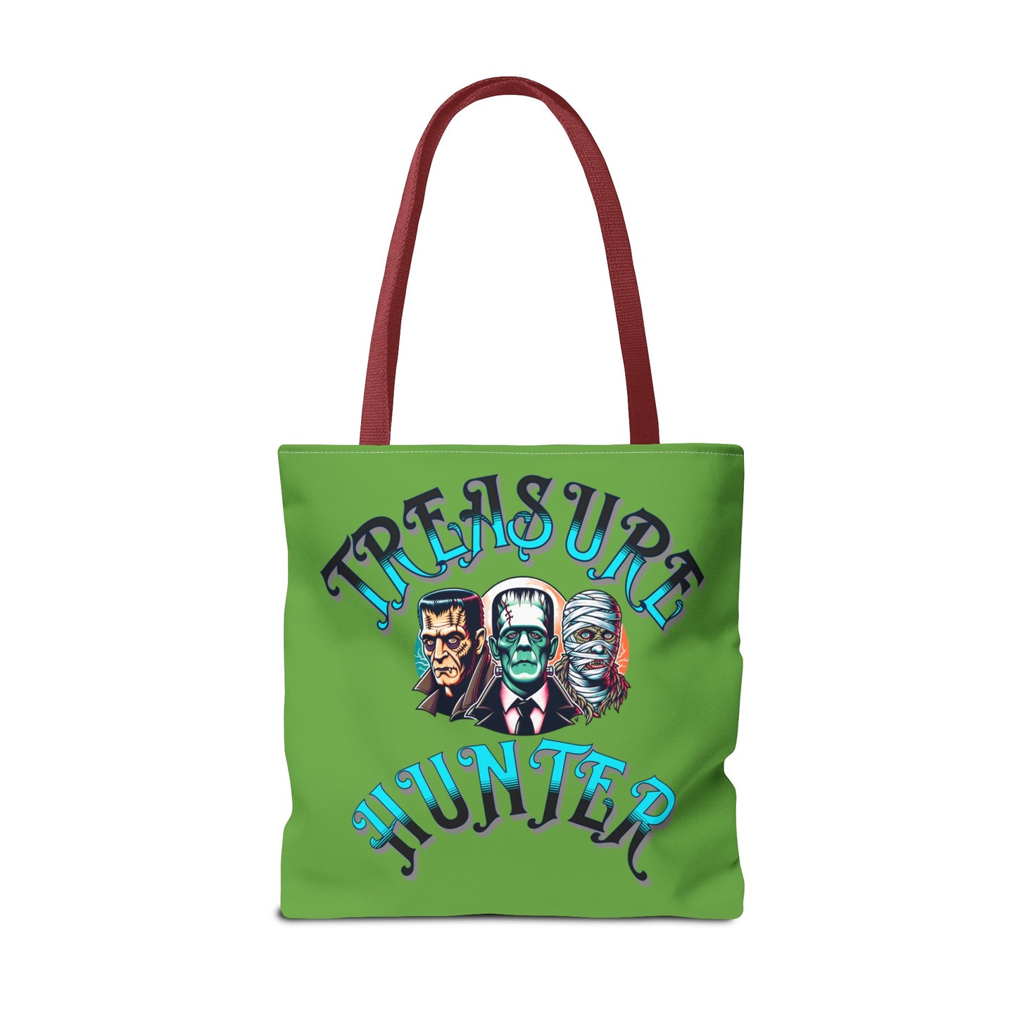 Treasure Hunter Vintage Monster Collector Tote Bag (AOP) Retro Toys Travel