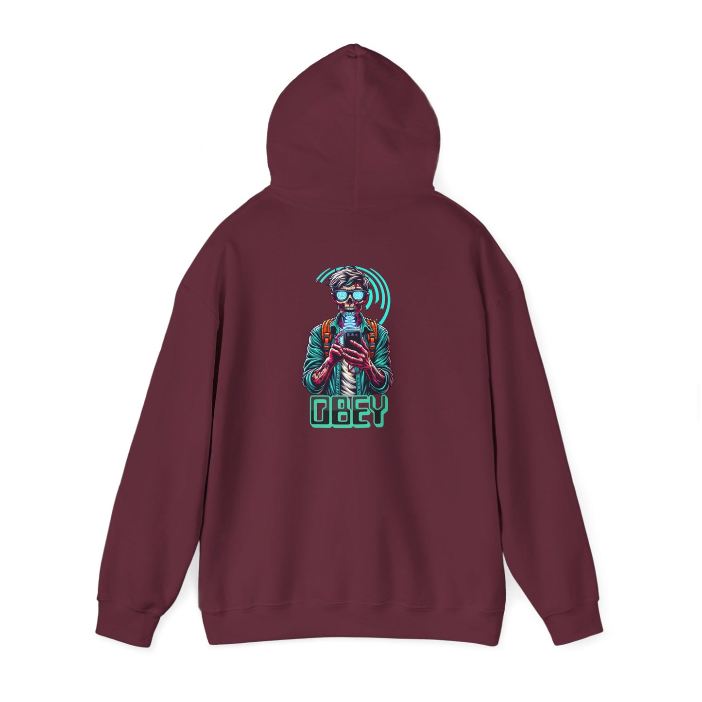 Sci Fi Brain Washing They Live Inspired Design Heavy Blend Hoodie
