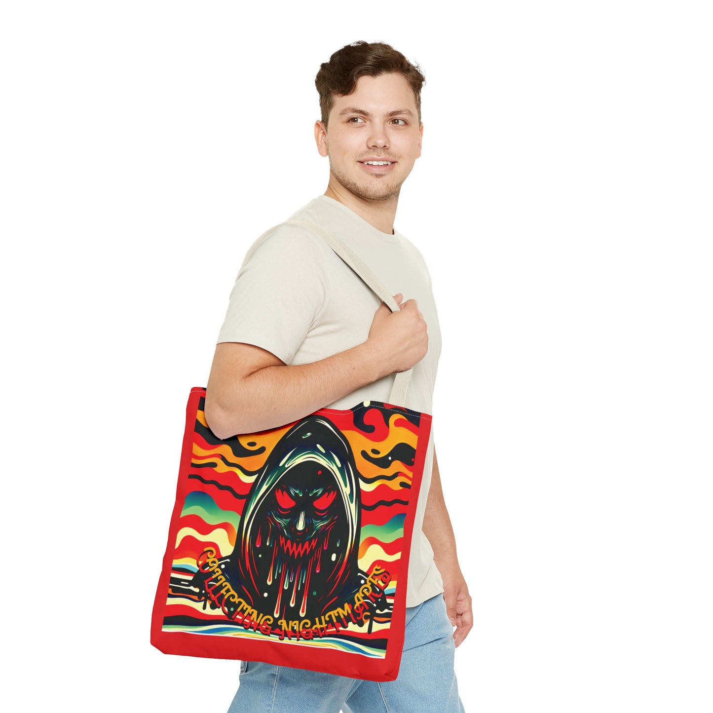 Horradelic Grabble Collecting Nightmares Shoulder Carry Tote Bag (AOP)