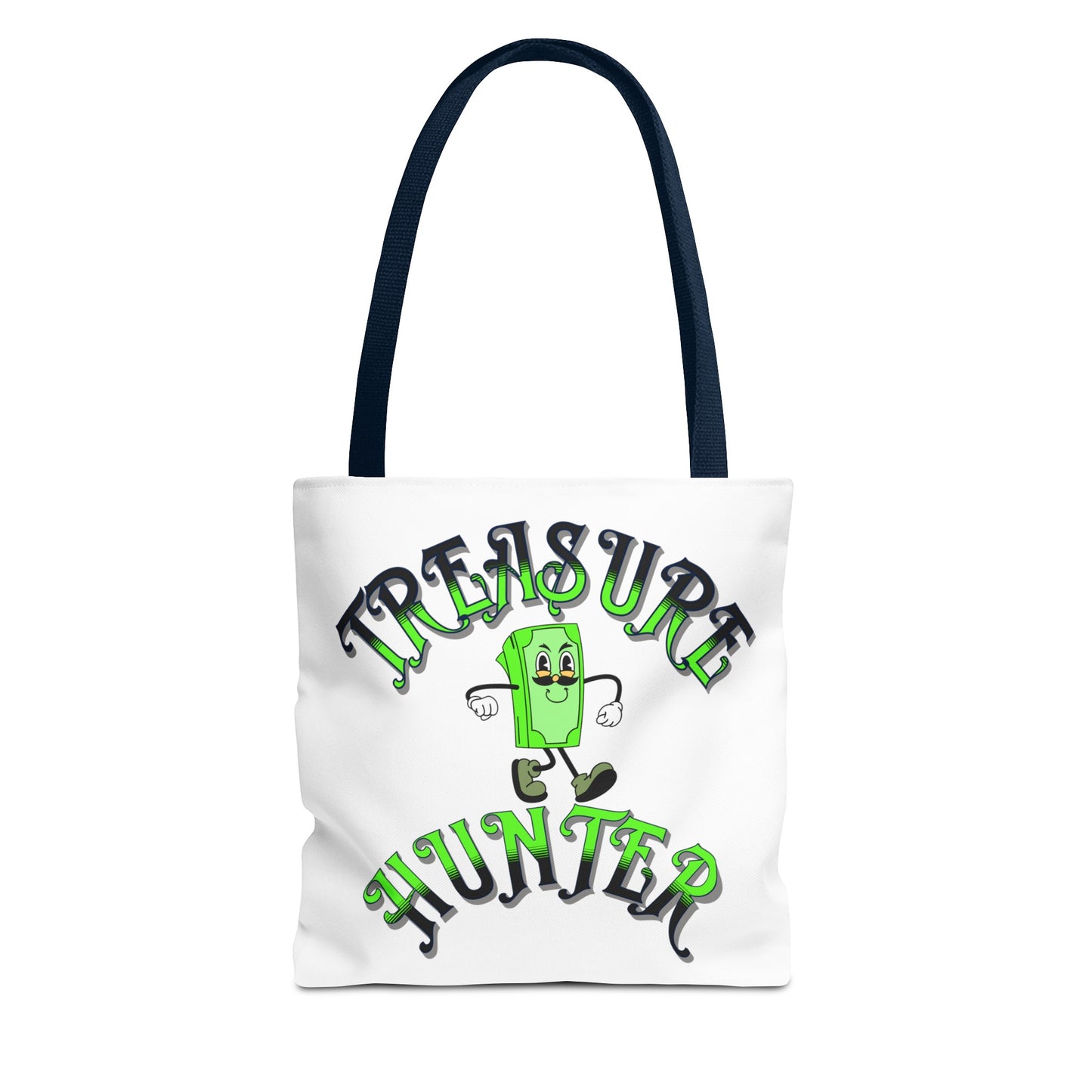 Treasure Hunter Money Man Collector Tote Bag (AOP) Cash Bag
