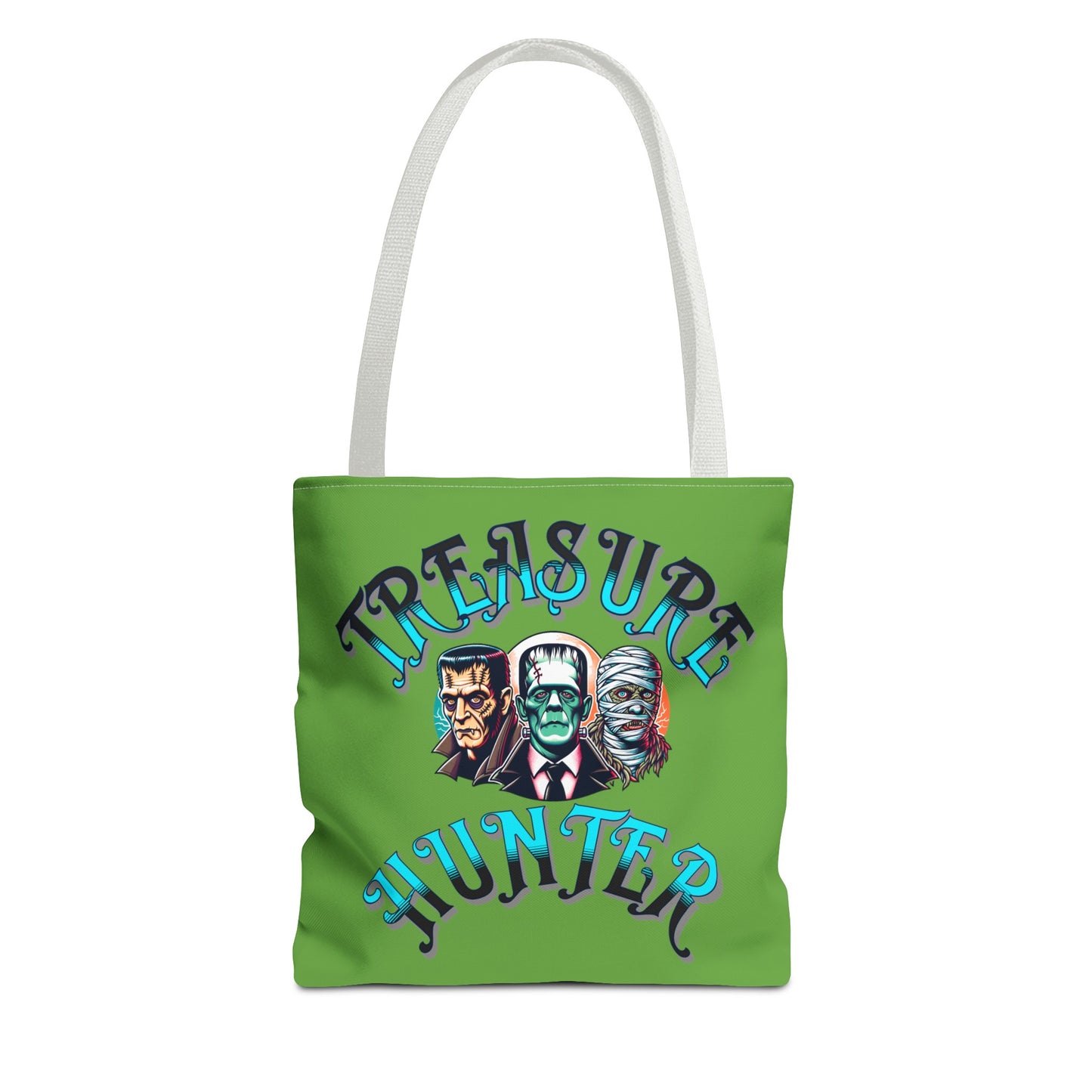 Treasure Hunter Vintage Monster Collector Tote Bag (AOP) Retro Toys Travel