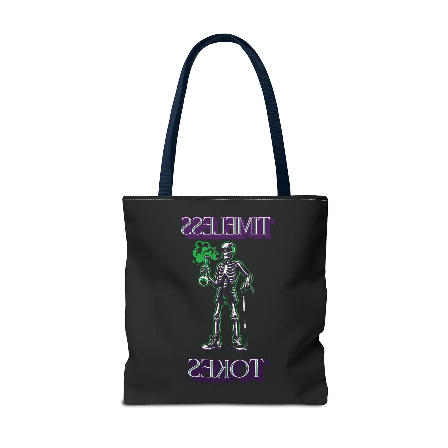 Tote Bag - Timeless Tokes Skeleton Weed Lover Design