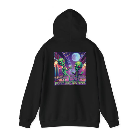 Alien Party Hoodie - Party like its 2099